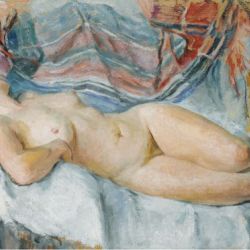 Nude on the Bed